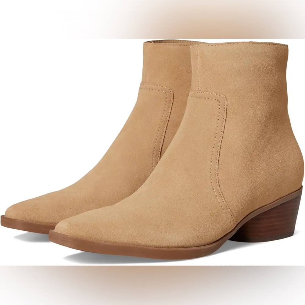 Dolce Vita Fahari H2O Tan Ankle Boots - NIB